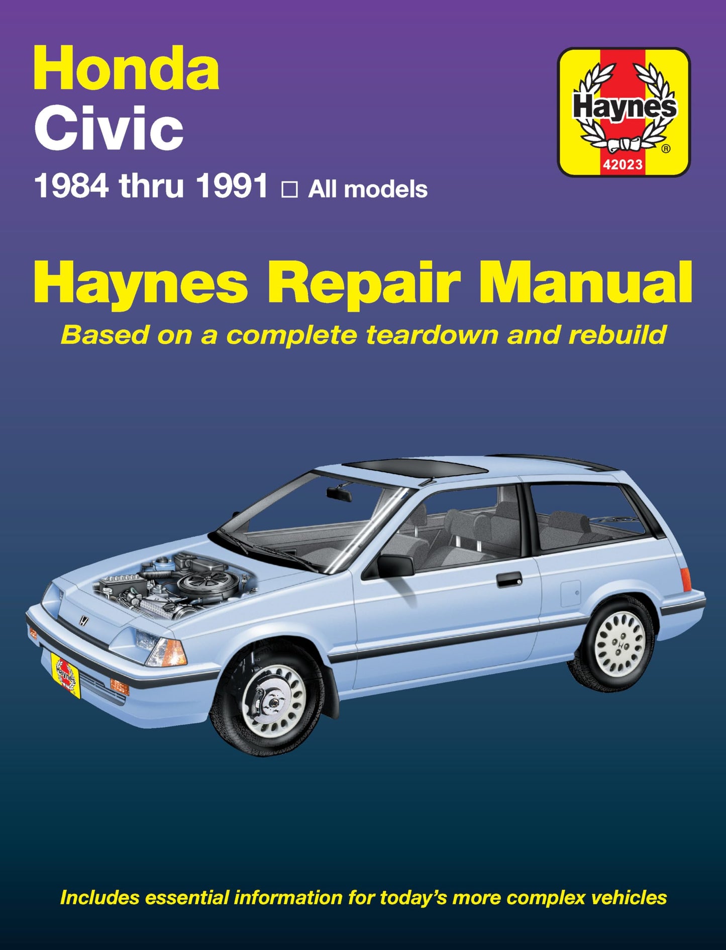 Honda Civic 1984 Thru 1991: All Models (Haynes Manuals)