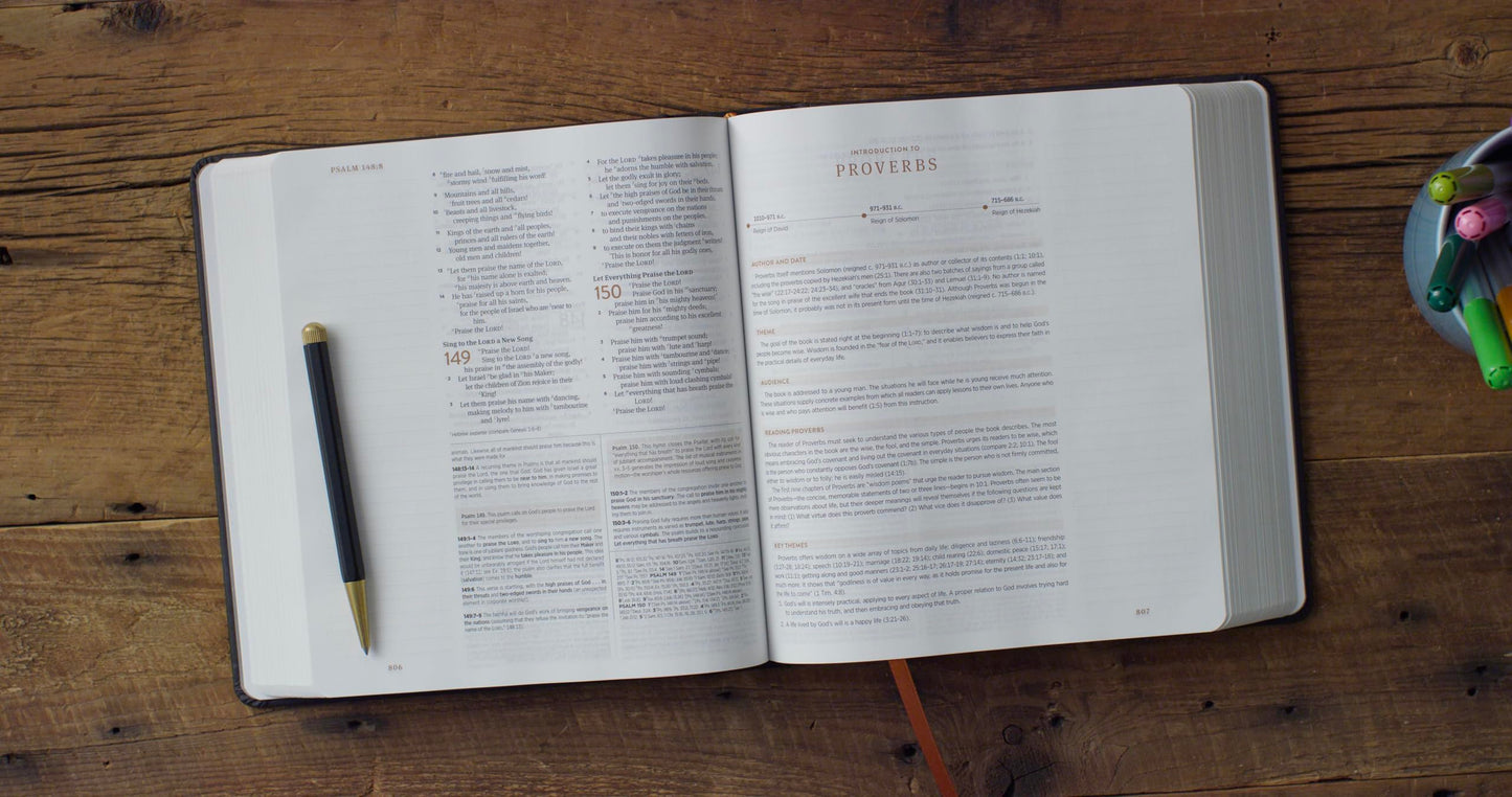 ESV Journaling Study Bible, Artist Series (Hardcover, Joshua Noom, The Lion and the Lamb): Holy Bible, English Standard Version