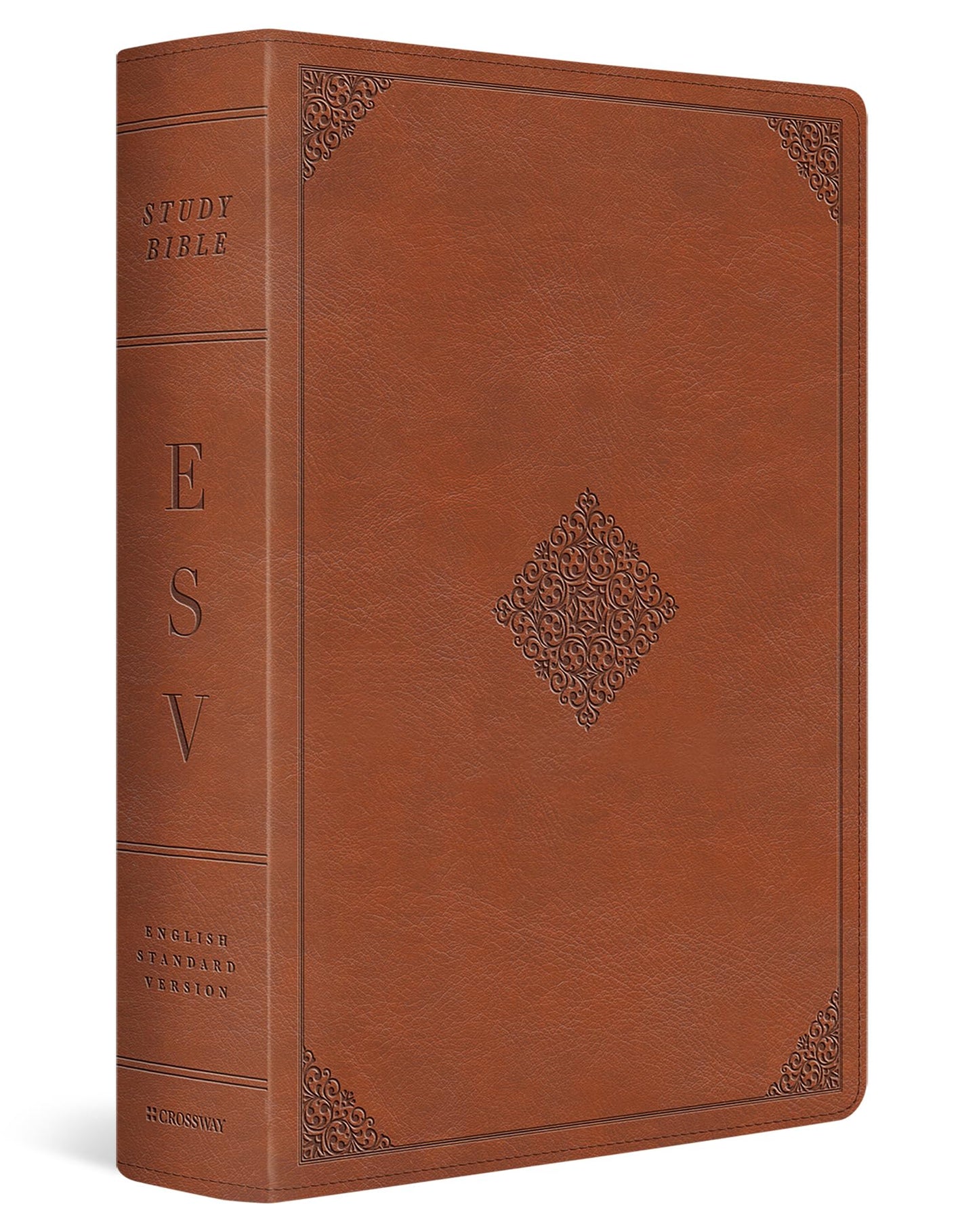 ESV Study Bible (TruTone, English Saddle, Ornament Design): Holy Bible, English Standard Version