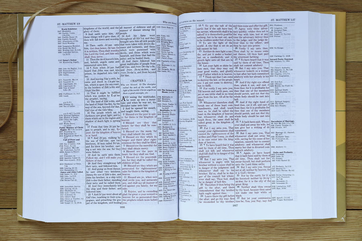 KJV, Thompson Chain-Reference Bible, Hardcover, Red Letter