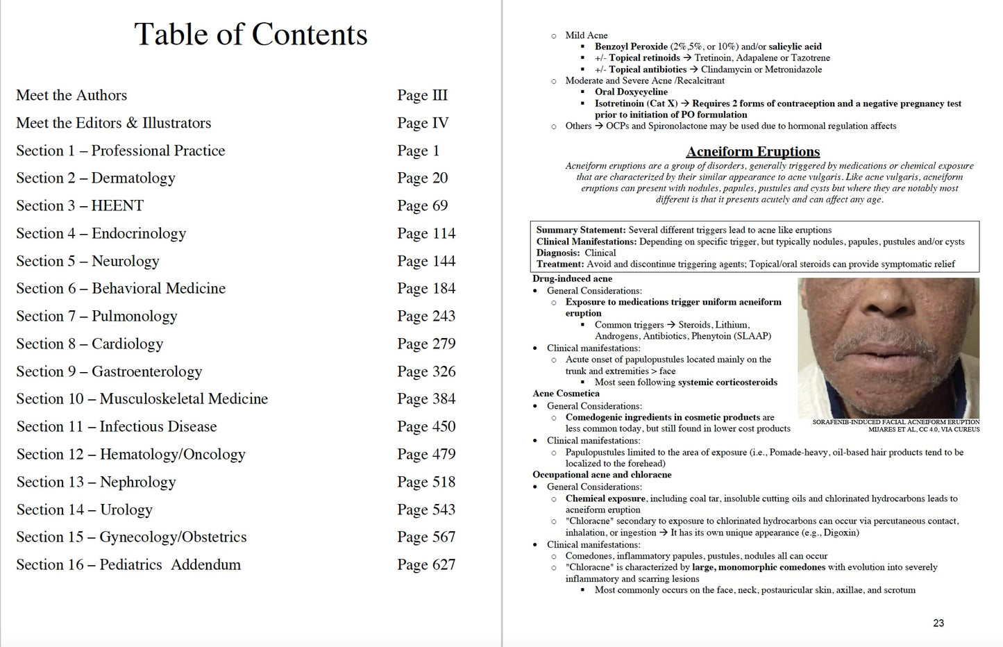 FIRST LINE GUIDE: A COMPREHENSIVE REVIEW OF DIDACTIC AND CLINICAL MEDICINE