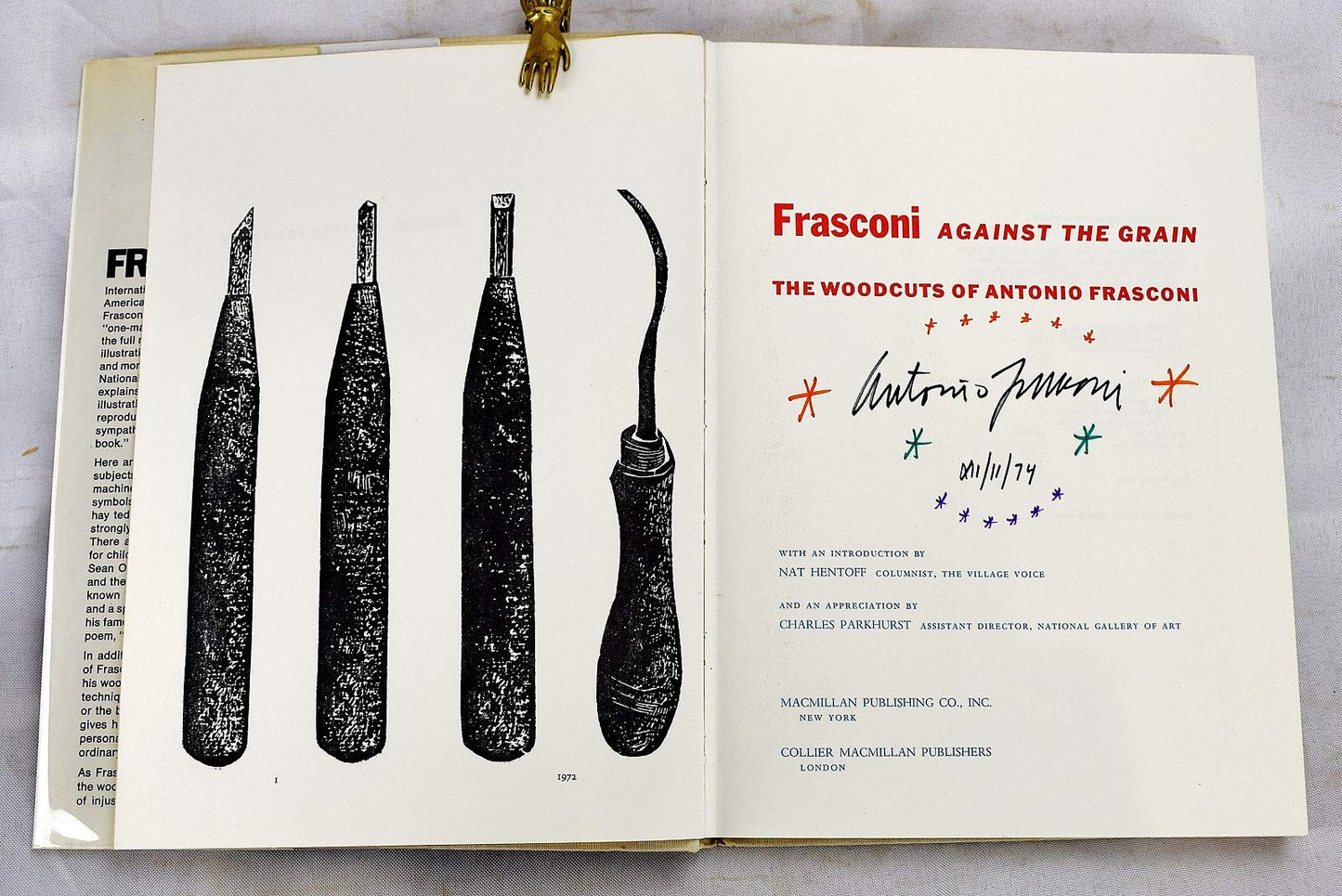 Frasconi: Against the Grain : The Woodcuts of Antonio Frasconi