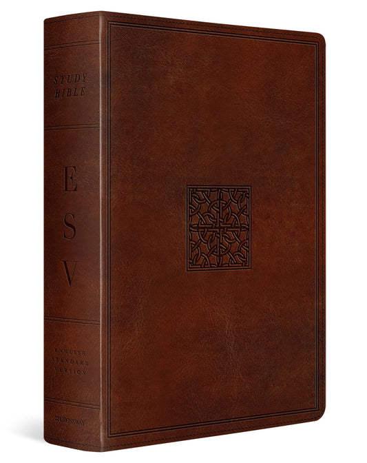ESV Study Bible (TruTone, Walnut, Celtic Imprint Design)