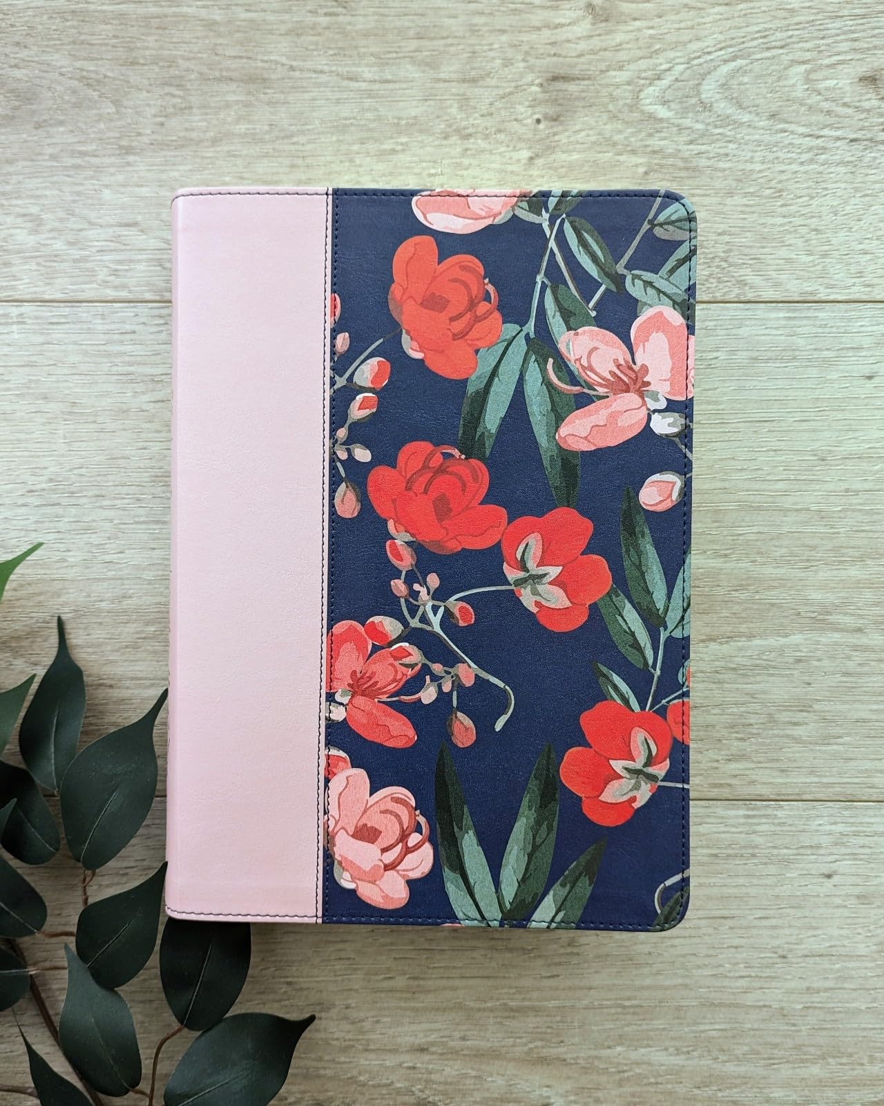 NLT Life Application Study Bible, Third Edition (LeatherLike, Pink Evening Bloom, Red Letter)