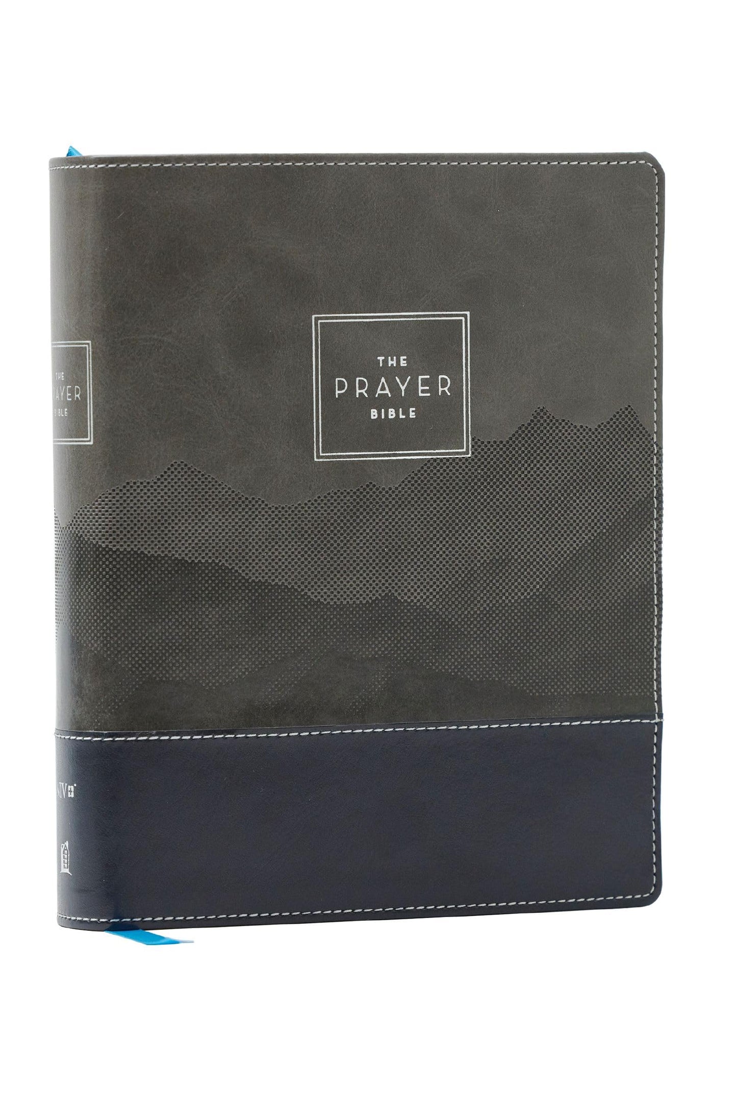 The Prayer Bible: Pray God’s Word Cover to Cover (NIV, Black/Gray Leathersoft, Red Letter, Comfort Print)