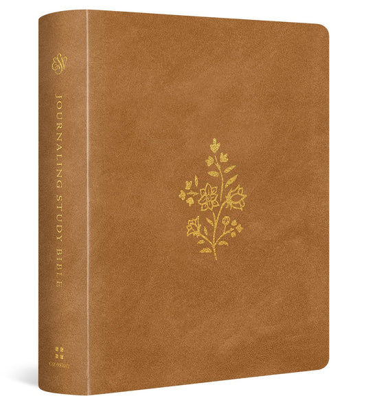 ESV Journaling Study Bible (TruTone over Board, Nubuck Caramel): Holy Bible, English Standard Version