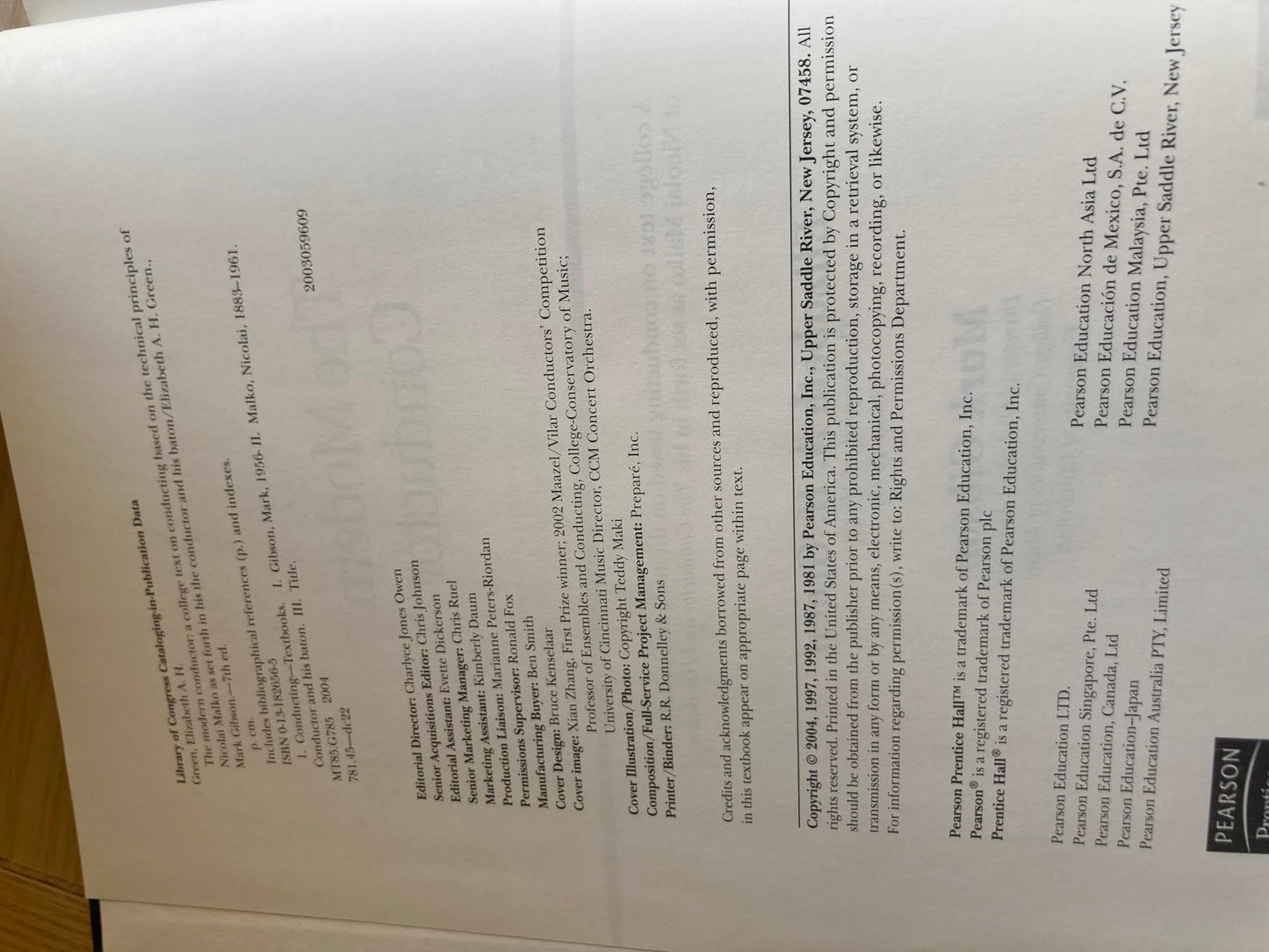 Modern Conductor, The