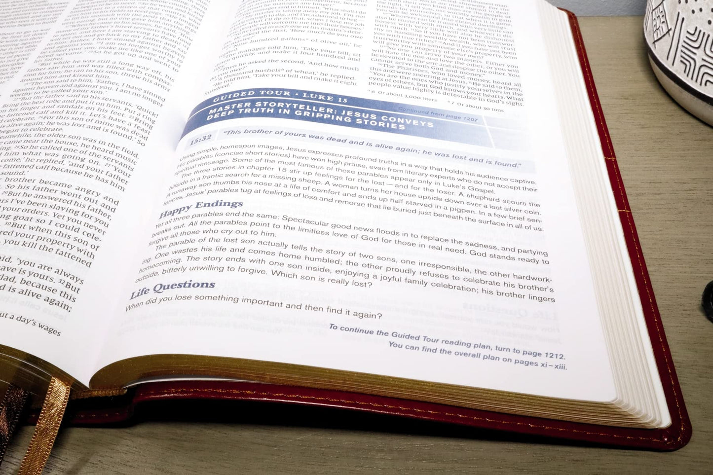 NIV, Student Bible, Leathersoft, Brown, Comfort Print