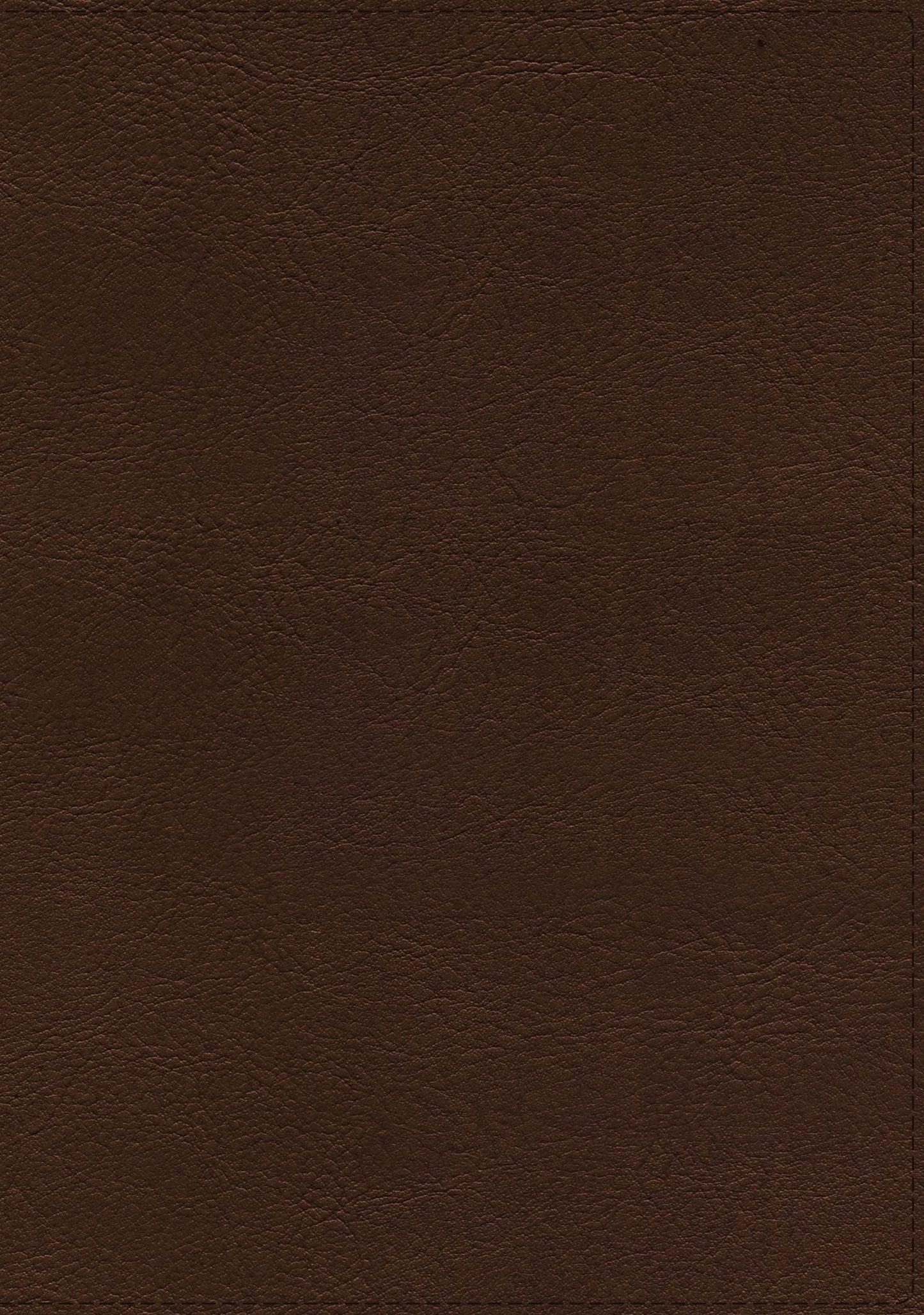 ESV, Thompson Chain-Reference Bible, Leathersoft, Brown, Red Letter, Thumb Indexed