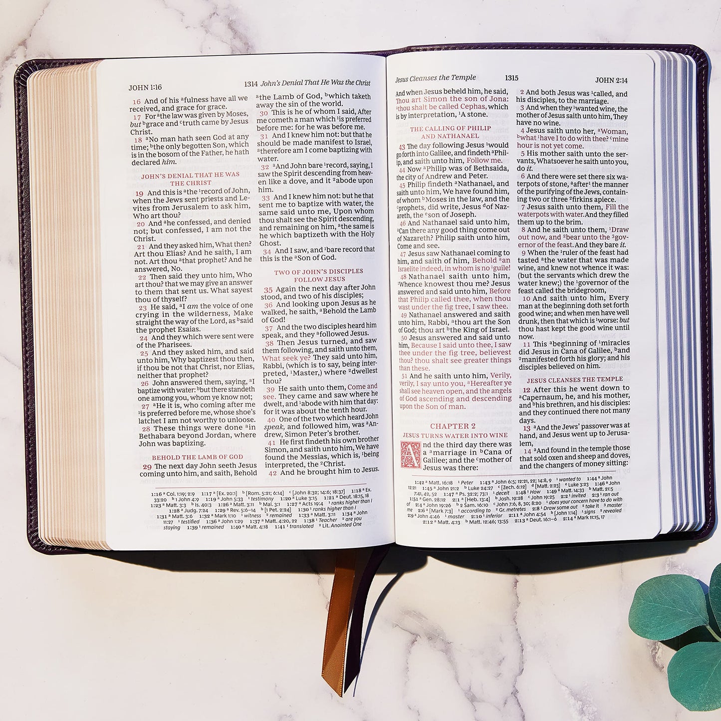 KJV, Personal Size Reference Bible, Sovereign Collection, Genuine Leather, Black, Red Letter, Comfort Print: Holy Bible, King James Version