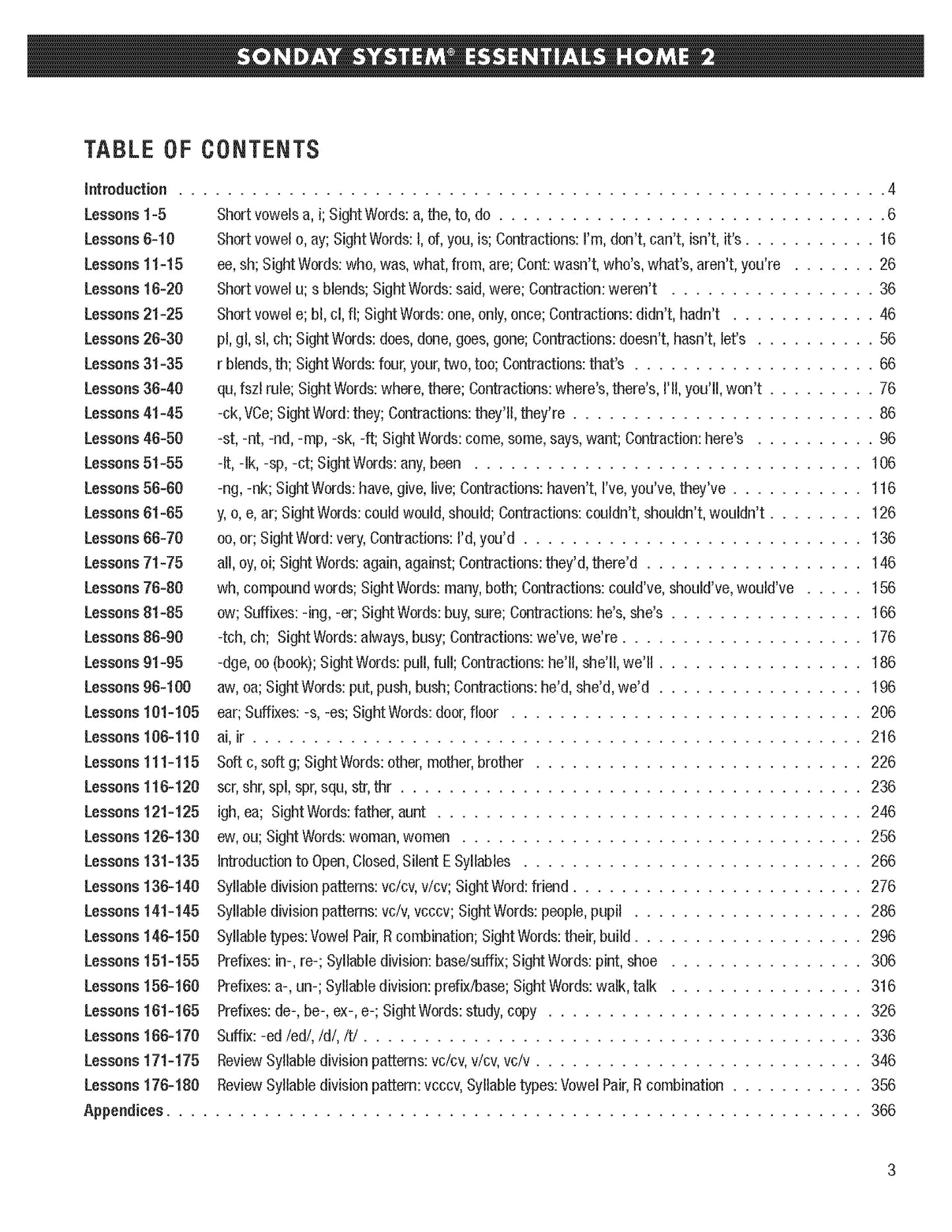 Grade 2 Sonday Systems Essential Home