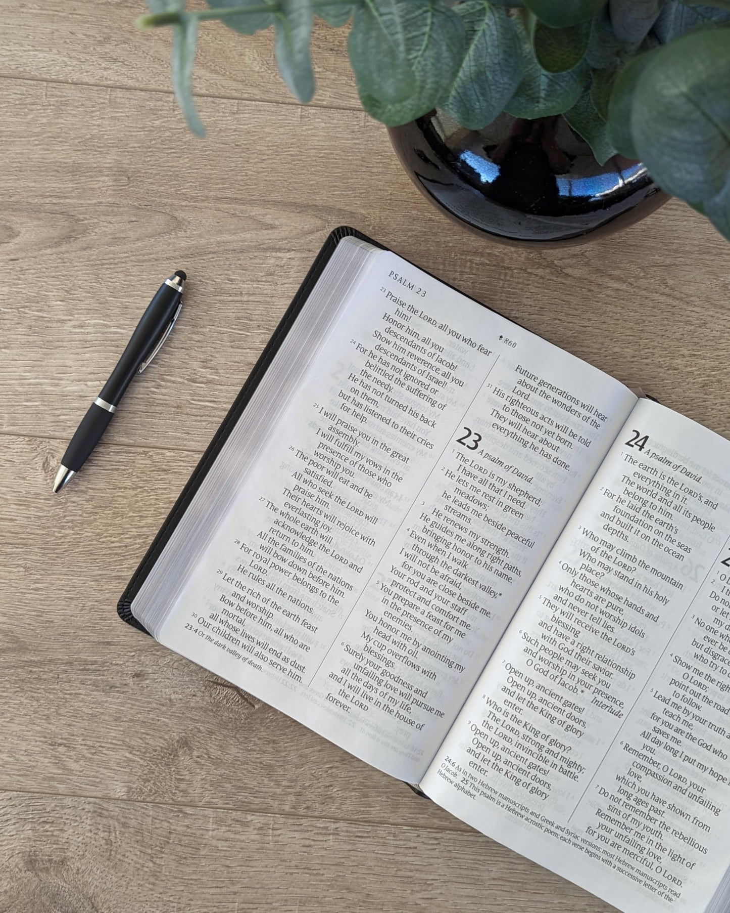 NLT Giant Print Bible, Filament Enabled (LeatherLike, Black, Indexed, Red Letter)