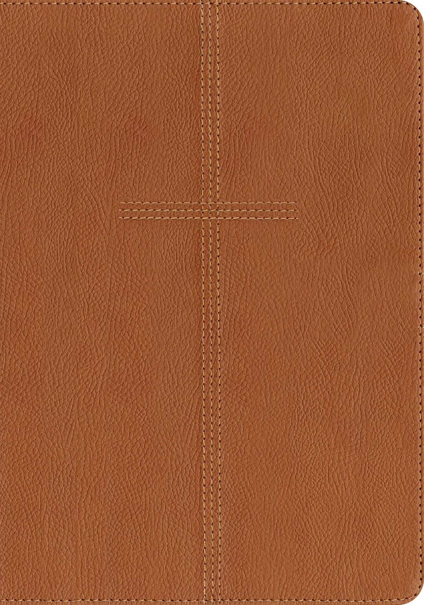 Every Man's Bible NIV, Large Print (LeatherLike, Cross Saddle Tan, Indexed)