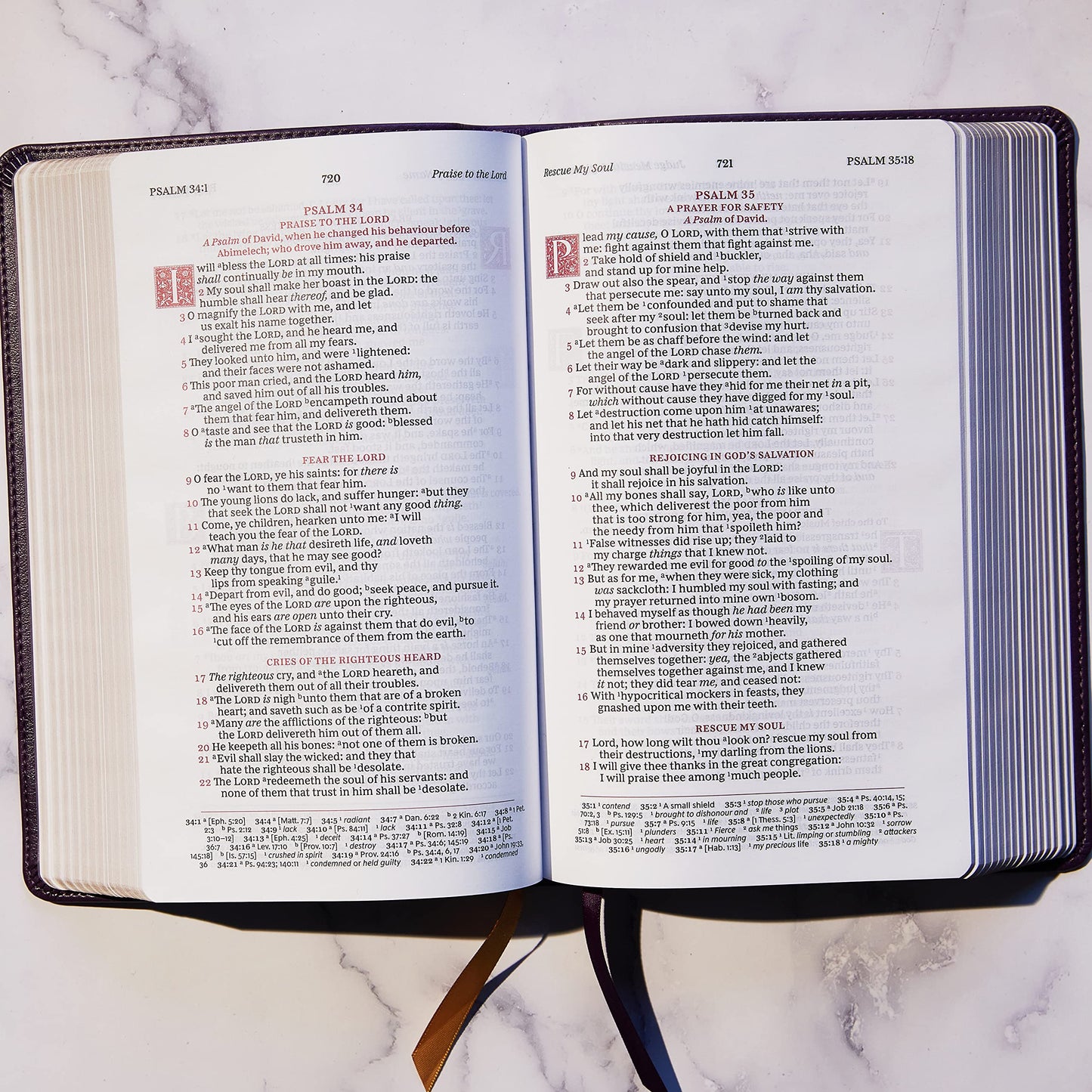 KJV, Personal Size Reference Bible, Sovereign Collection, Genuine Leather, Black, Red Letter, Comfort Print: Holy Bible, King James Version