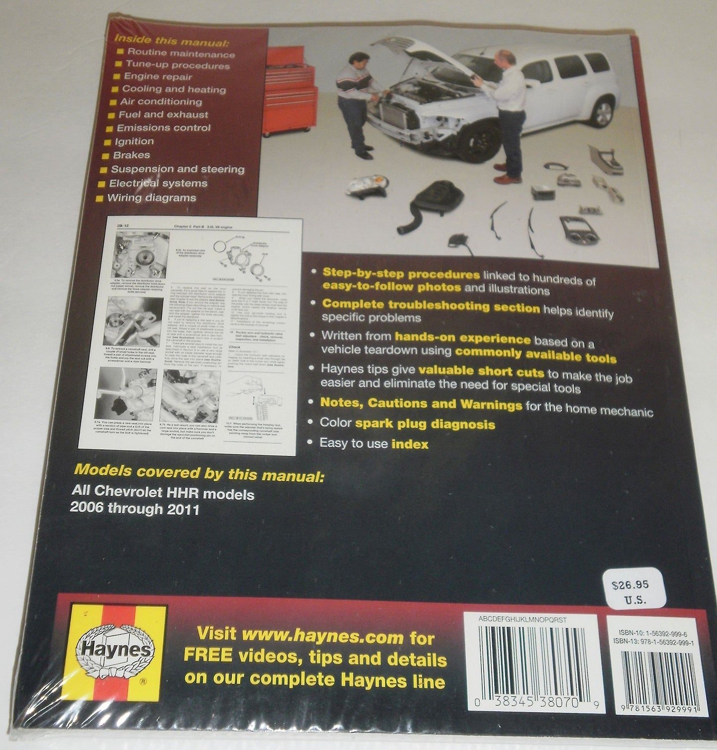 GM Chevrolet HHR, 2006-2011 Repair Manual (Haynes Repair Manual)