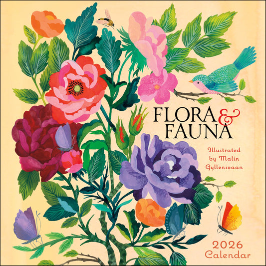 Flora & Fauna 2026 Wall Calendar
