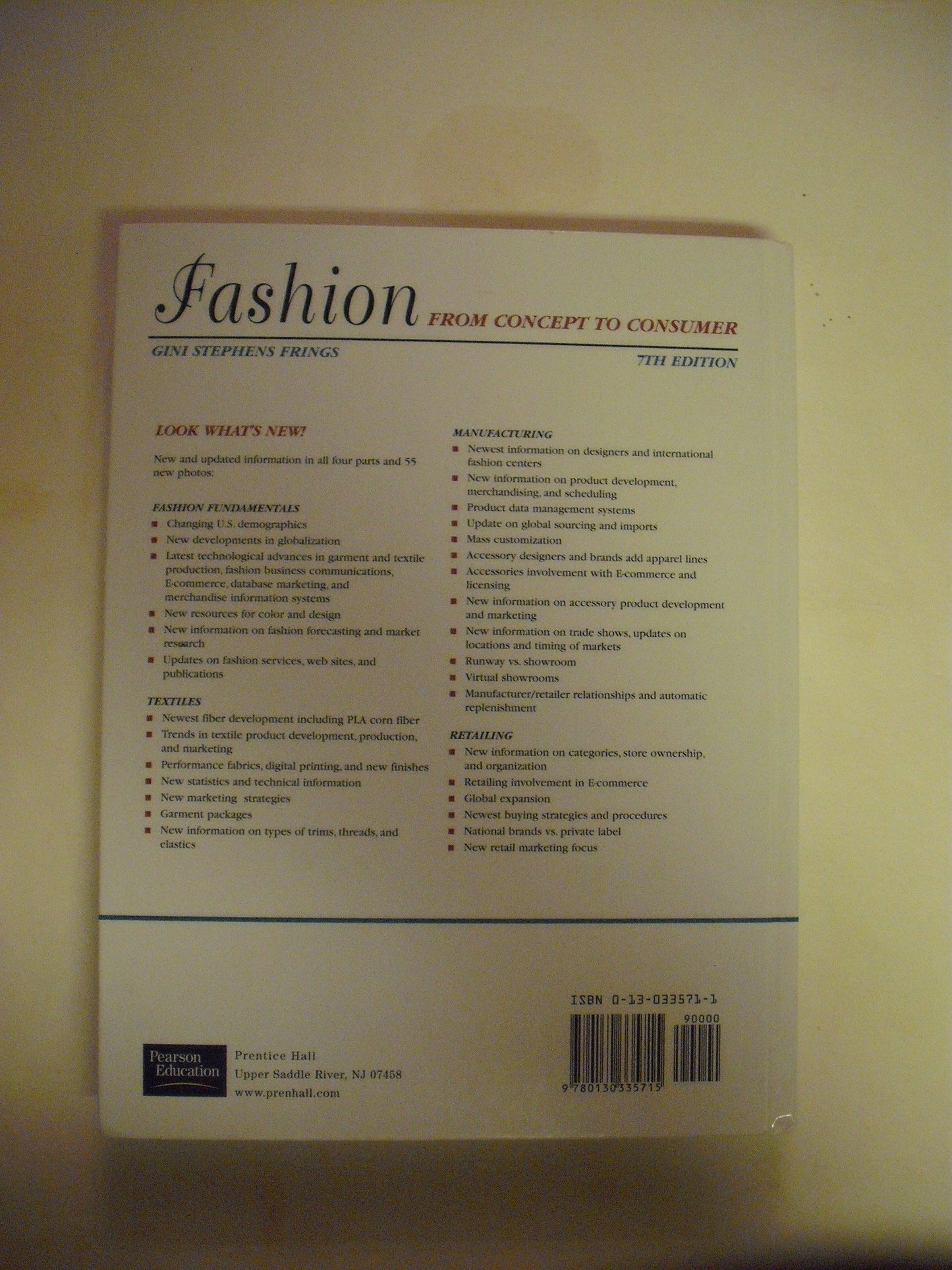Fashion: From Concept to Consumer, 7th Edition