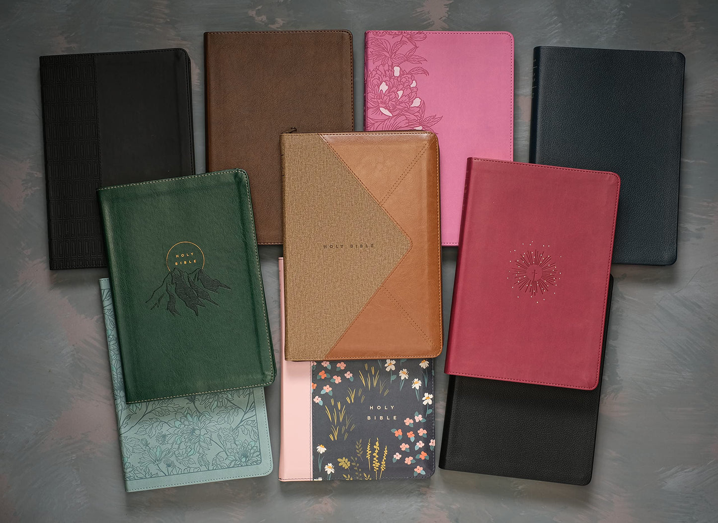 NLT Large Print Thinline Reference Zipper Bible, Filament Enabled (LeatherLike, Messenger Stone & Camel , Indexed, Red Letter)