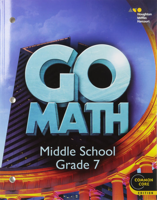 Go Math! Interactive Worktext Grade 7