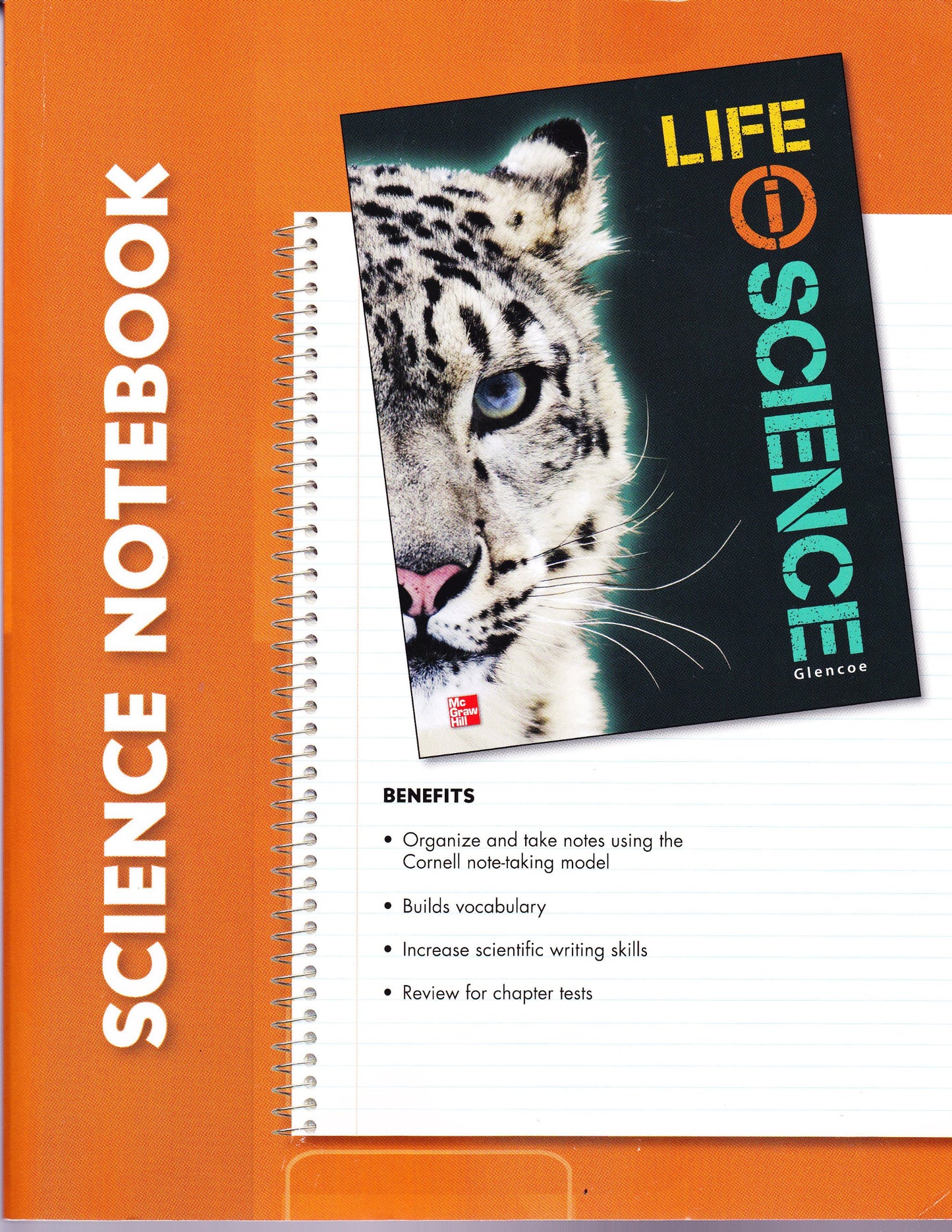 Glencoe Life iScience, Grade 7, Science Notebook, Student Edition